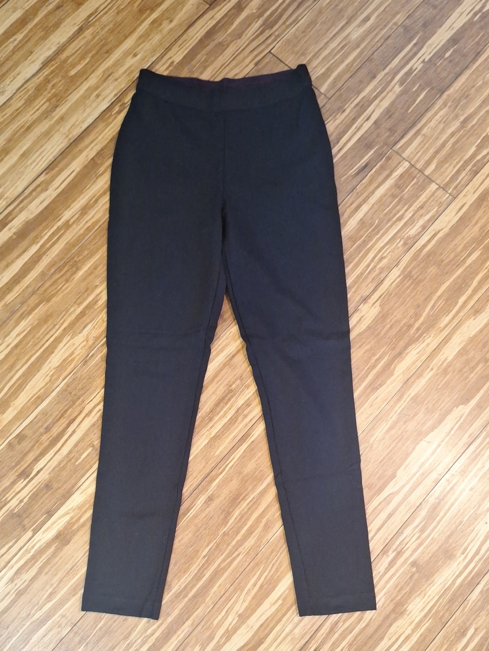 Boden Black Pull-on Active Viscose Stretchy Pants Size 8